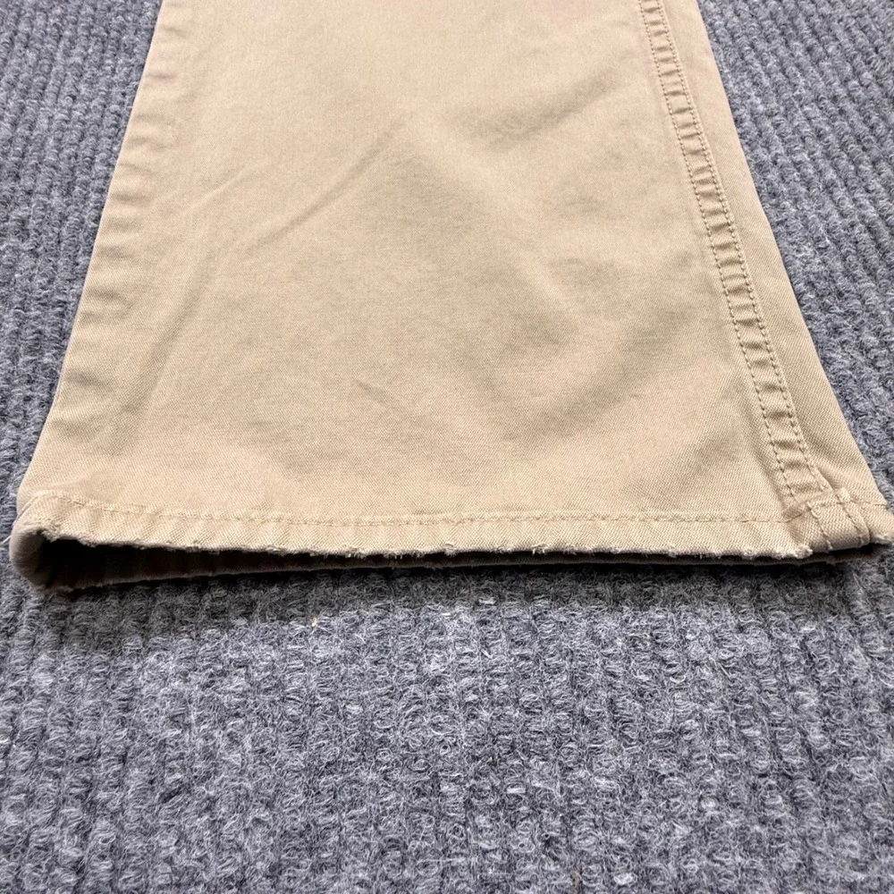 Polo Ralph Lauren Authentic Dungarees Khaki Tan Straight Leg Pants 35x32